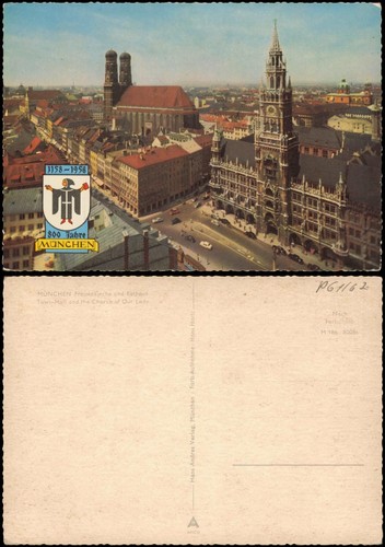Ansichtskarte münchen 800 - ansichtskarte,
