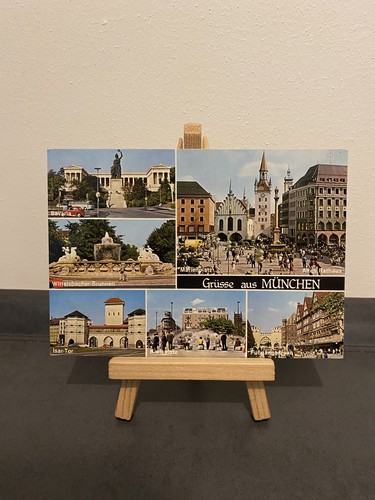 Postkarte bergstadt grüsse - postkarte,