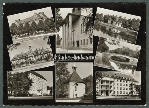 1973 münchen neuhausen - ak,, münchen-neuhausen