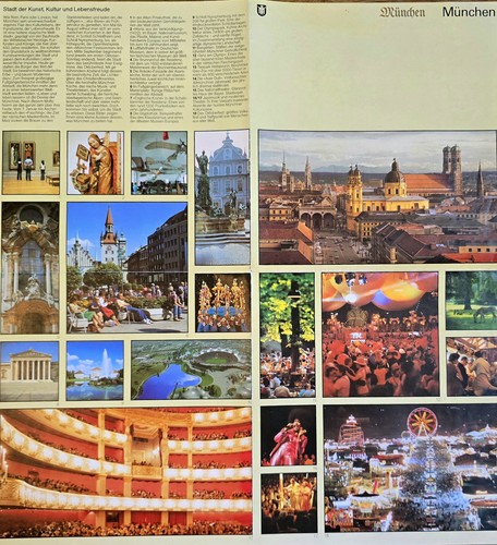 München stadtplan 1980 - stadtplan,