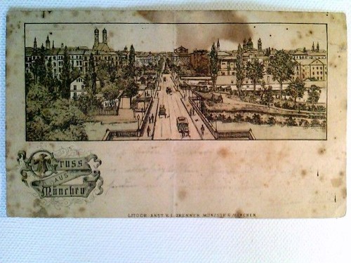 München blick auf - die, stadt