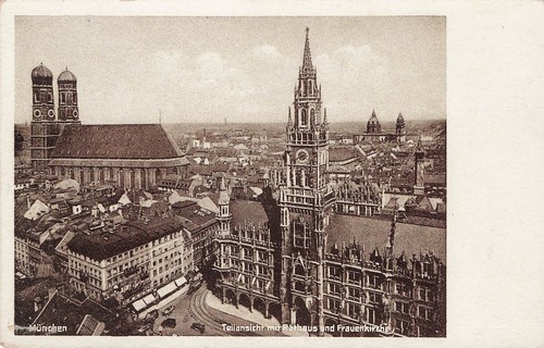München rathaus - ak,