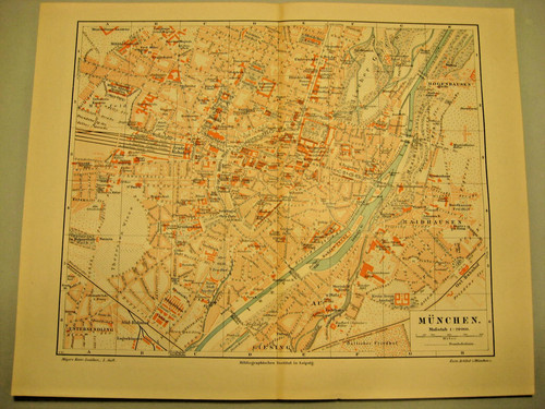 München stadtplan 2 - münchen, u.a.