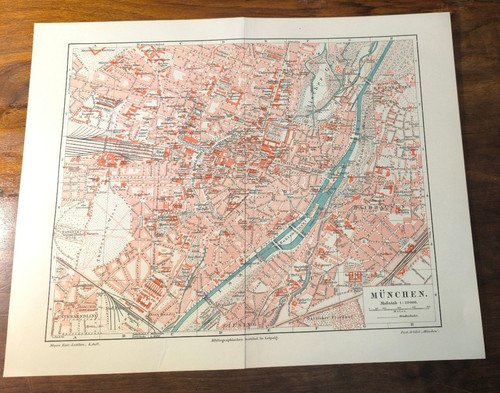 Historischer stadtplan 1903 - um,