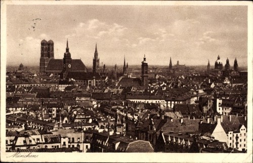 München stadtansicht - münchen,,