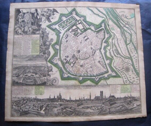 München ansicht antiker - ansicht,