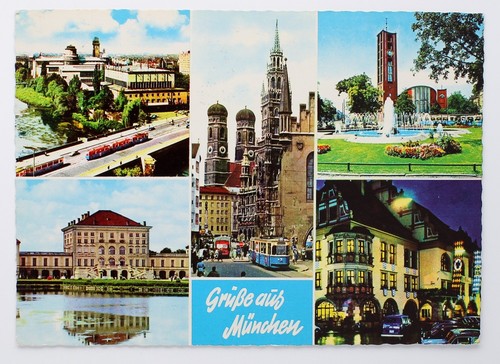 Postkarte grüße aus - ak,