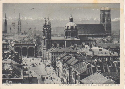 München blick von der - -,