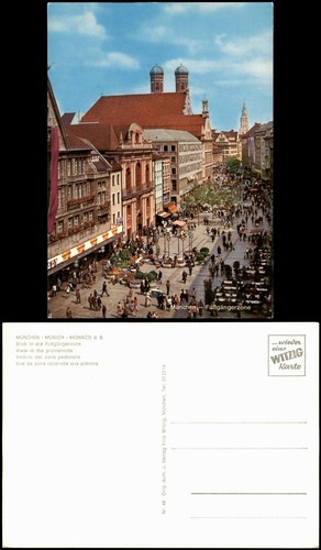 München fußgängerzone - münchen,