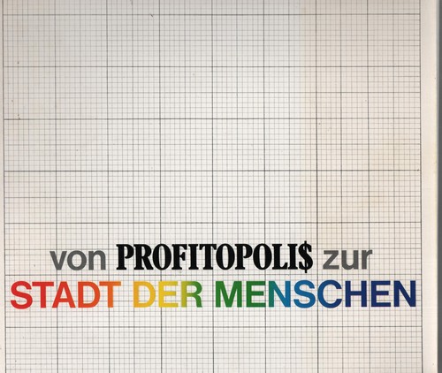 Von profitopolis zur stadt der - profitopolis,