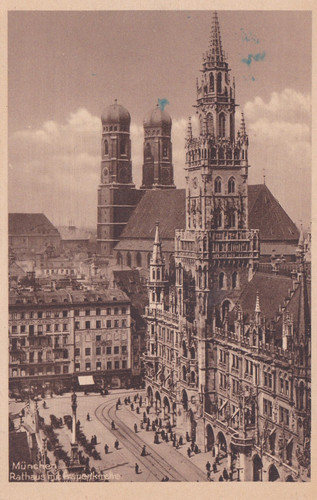 1927 deutsches reich - ak, deutsches-reich