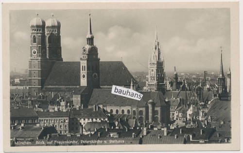 München blick auf - ak,