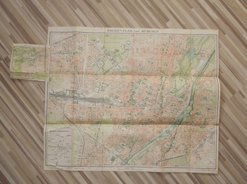 Brunn plan von münchen - plan,