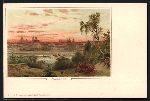 Künstler münchen - künstler-ak,