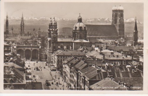 München blick von der - von,