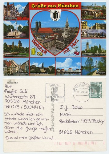 111486 grüße aus münchen - grüße,