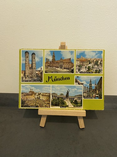 Vintage postkarte münchen - vintage,
