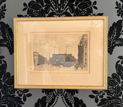 Histori stahlstich odeonsplatz - histori.stahlstich,